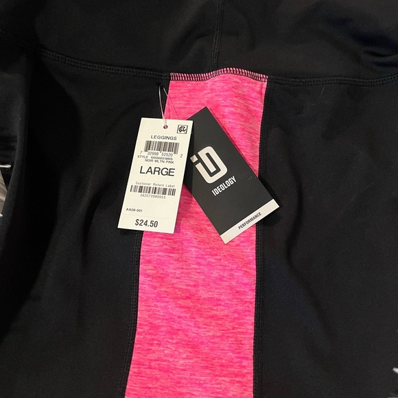 NWT🖤🩷Colorblock Cropped Leggings - Picture 4 of 4